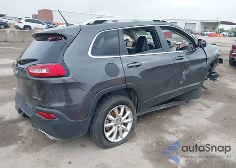 2015 Jeep Cherokee Limited from USA, damaged, VIN 1C4PJMDS3FW538356